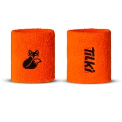 TILKI - Muñequera Corta Algodón Basic NaranjaNegra