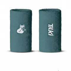 TILKI - Muñequera Larga Algodón Basic Petroleo