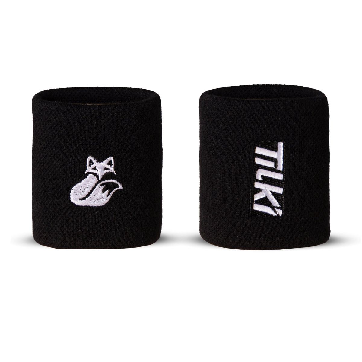 TILKI - Muñequera Tilki Corta Algodón Pro NegraBlanca