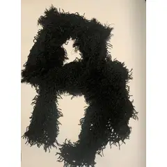 AMG ACCESORIOS - CHAL DE LANA DE FANTASÍA, TEJIDO A MANO, DISESÑO EXCLUSIVO