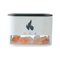GENERICO - Difusor de Aromaterapia con llama de fuego de chimenea