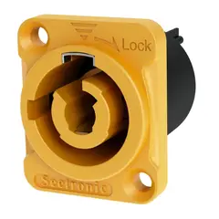 GENERICO - Conector Chasis Powercon Seetronic SAC3MPA-NW Entrada IP65 Outdoor