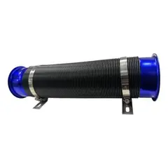 GENERICO - Manguera Inducción Flexible Para Entrada De Aire Frío Azul