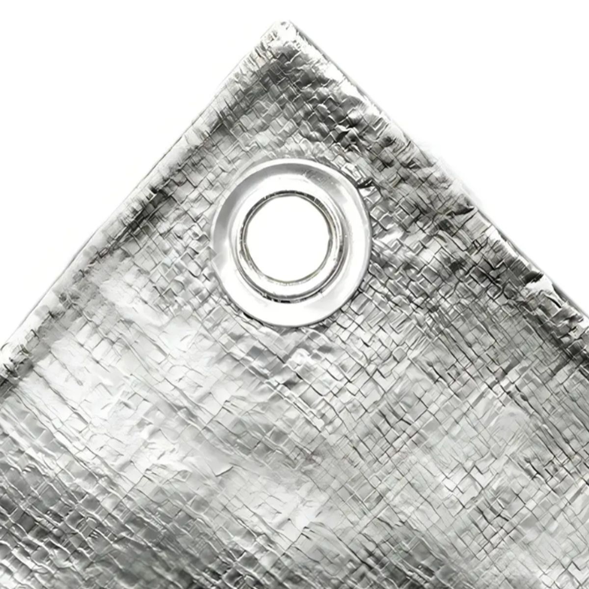 GENERICO - LONA CARPA GRIS  MULTIUSO IMPERMEABLE  4X6 MTS