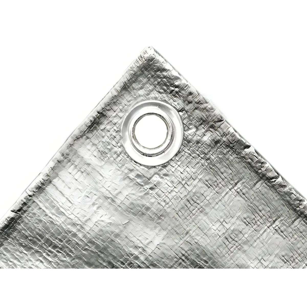GENERICO - LONA CARPA GRIS  MULTIUSO IMPERMEABLE  4X6 MTS