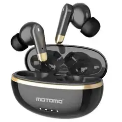 MOTOMO - AUDIFONO IN EAR GOLD LINE ANCENC NEGRO AUEARP74