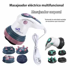 MOVI - Masajeador Eléctrico Multifuncional, Tonificante, Anticelulitico, 4 en 1, innovación corporal