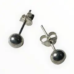 TAETHAI - Aros de plata 925, al lóbulo, bolita.