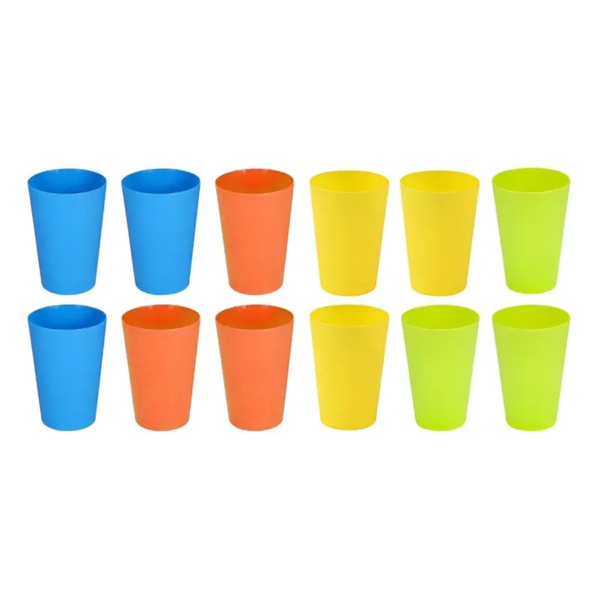 GENERICO - X12 Set De Vasos Vasos Plastico Vasos Reutilizables De Fiesta BELUG