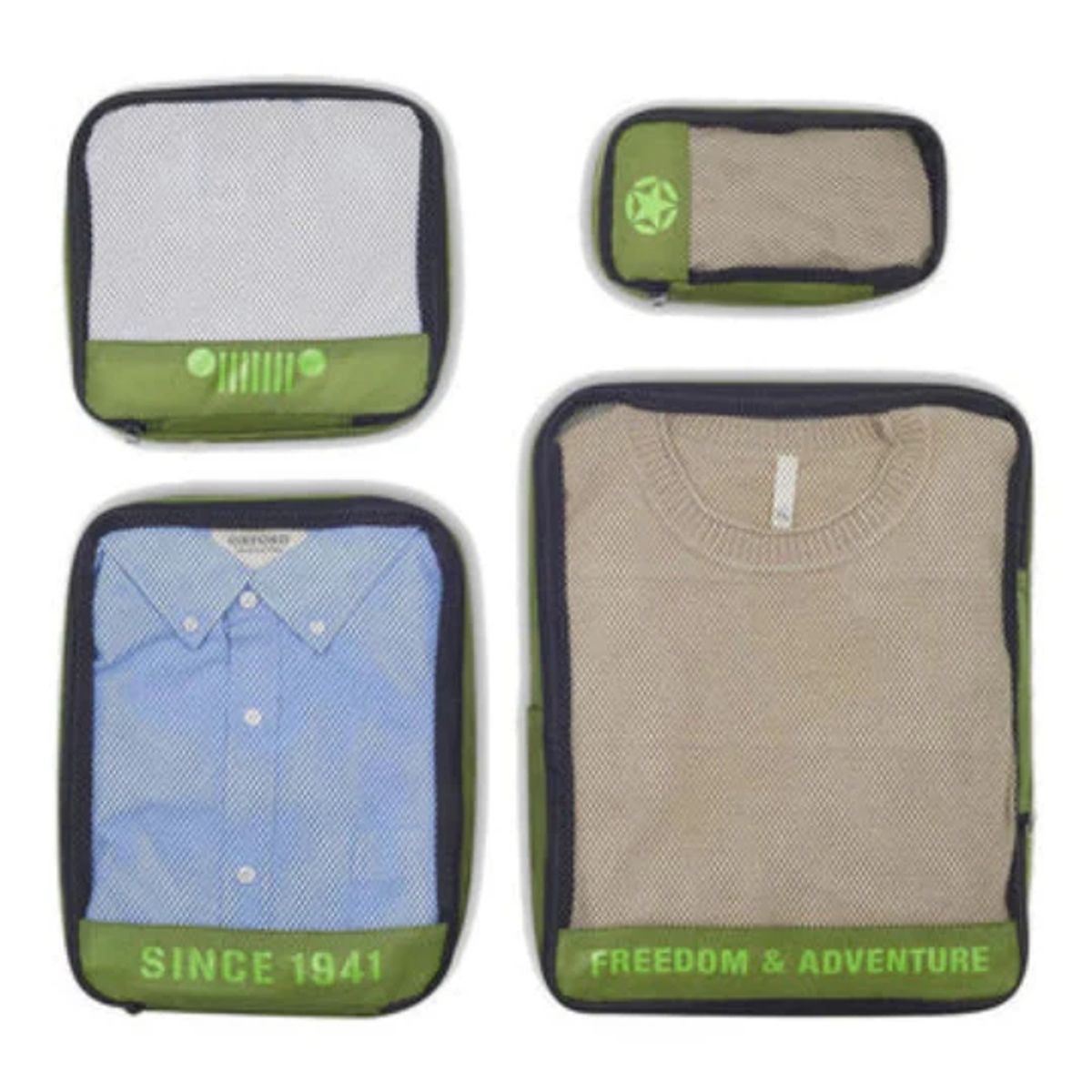 DELSEY - ORGANIZADOR JEEP BY DELSEY 18C VERDE