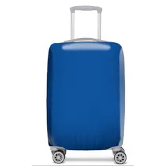CUBRITAS - FUNDA CUBRE MALETA PEQUEÑA - AZUL PERSONALIZABLE