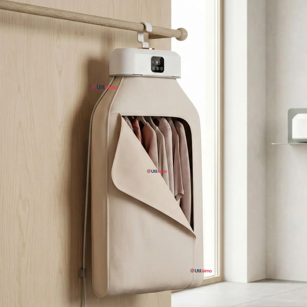 LINE - Secadora Ropa Portátil Compacto Eléctrico Bajo Consumo 900W - 1000W