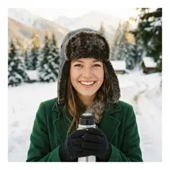 EKOL TACTICA MILITAR - Gorro Ruso Unisex De Lona Parka Calido Termico