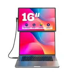 ASIAQUALITY - Monitor Portátil 16 60hz Rotación 360° Vesa 75