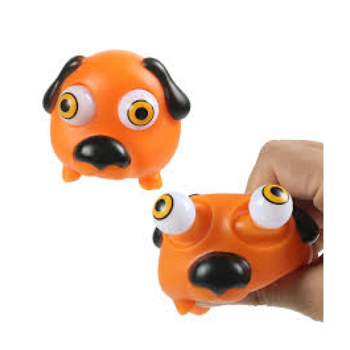 GENERICO - Juguete Para Morder Perrito Ojos Saltones 6x8cm Para Mascotas