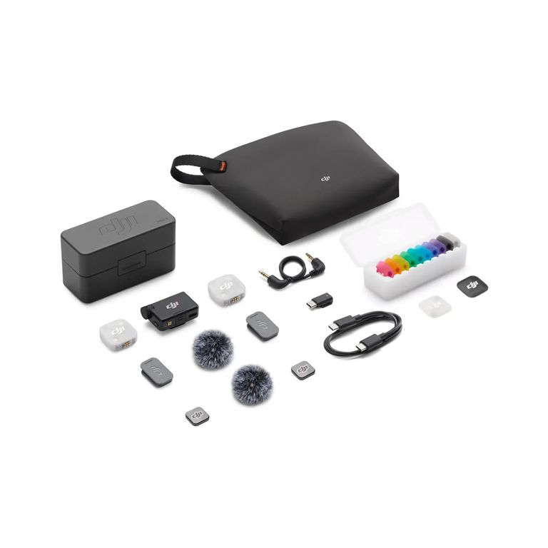 Micrófono DJI Mic Mini 2 (2TX + 1RX + Estuche de carga)