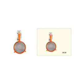 GENERICO - Colador color 18cm plastico