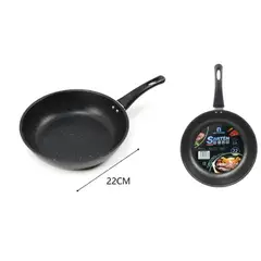 GENERICO - Sartén Negro 22 cm – Compacto y Práctico para Cocina Diaria