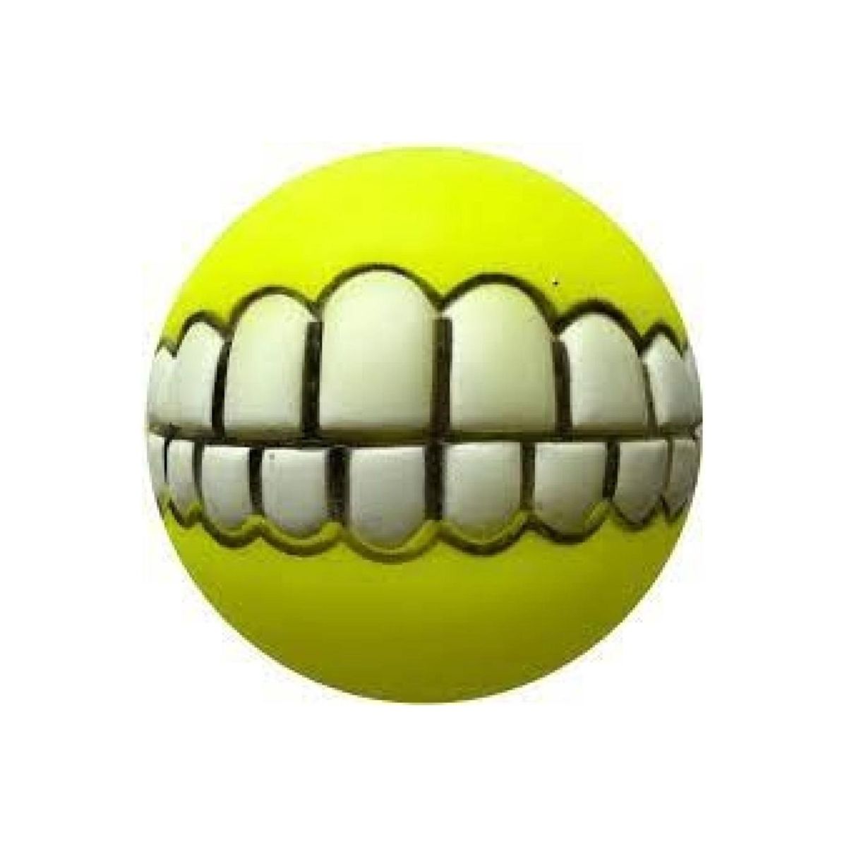 GENERICO - Pelota Amarilla Con Sonrisa Para Jugar Con Perros Mascotas