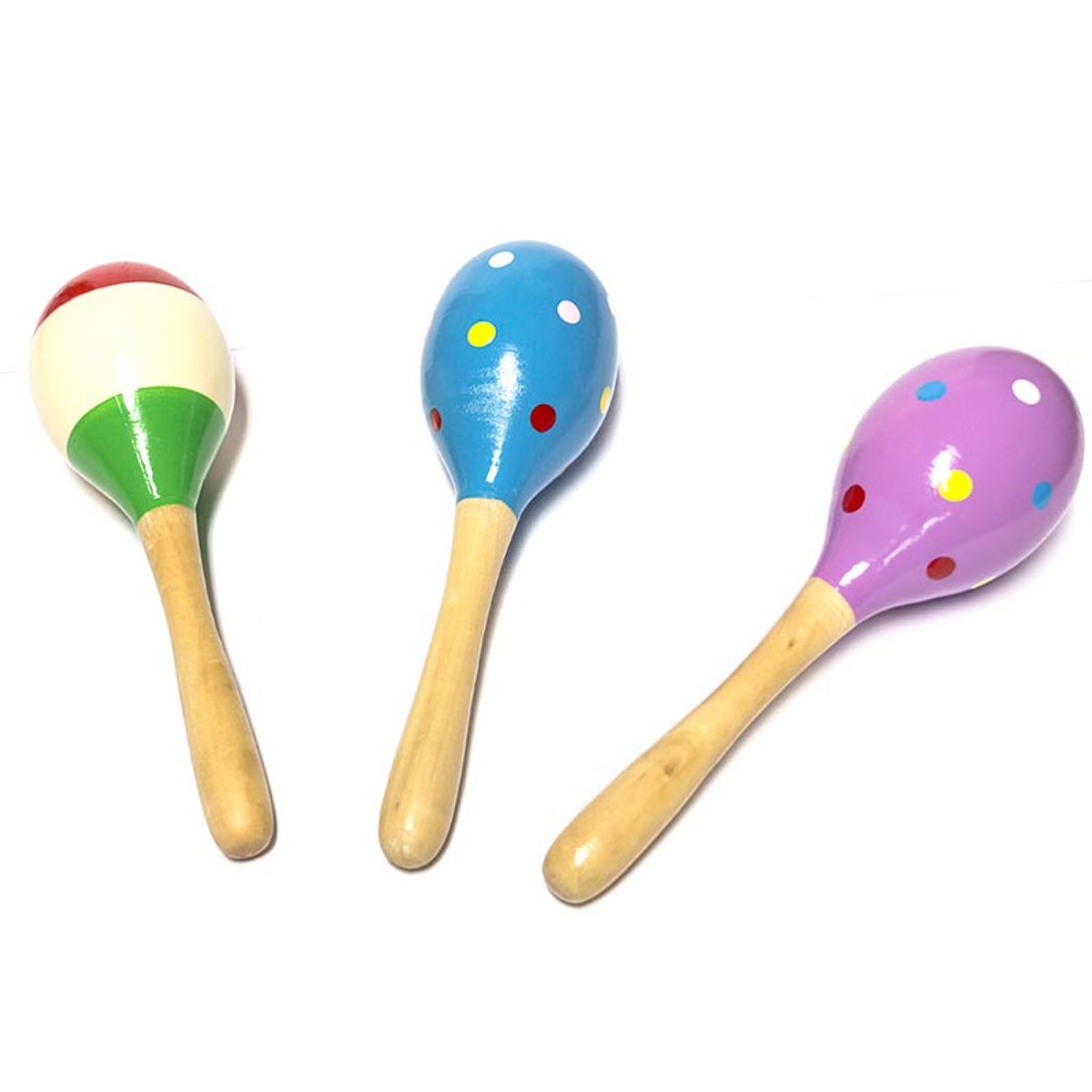 GENERICO - Maraca de Madera Sonajero