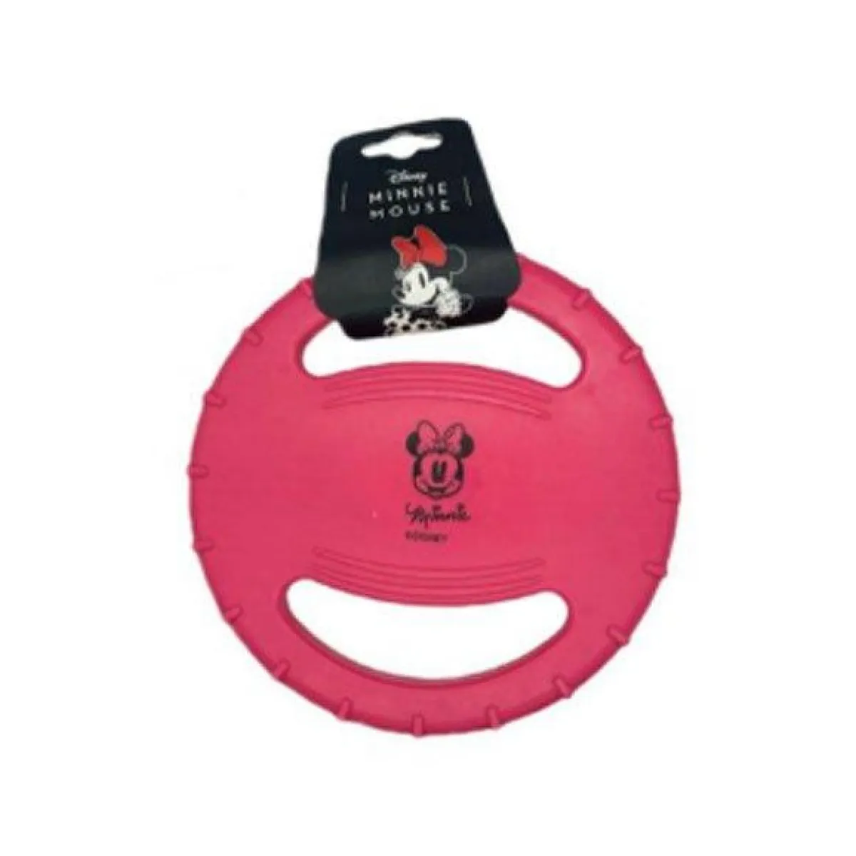 GENERICO - Disco Volador De Goma 22cm Fucsia Para Perros Mascotas