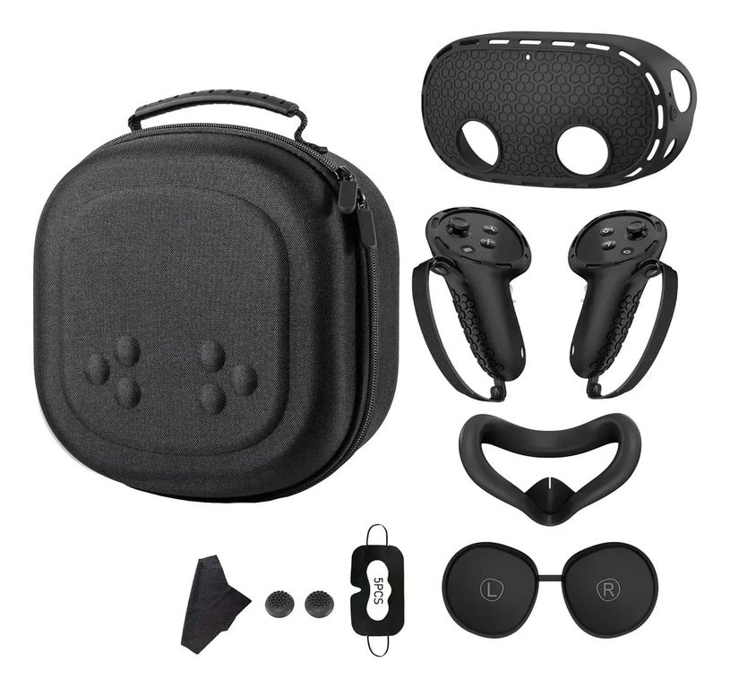KUANGYE Estuche De Transporte Y Accesorios Compatible Con Meta Quest 3s