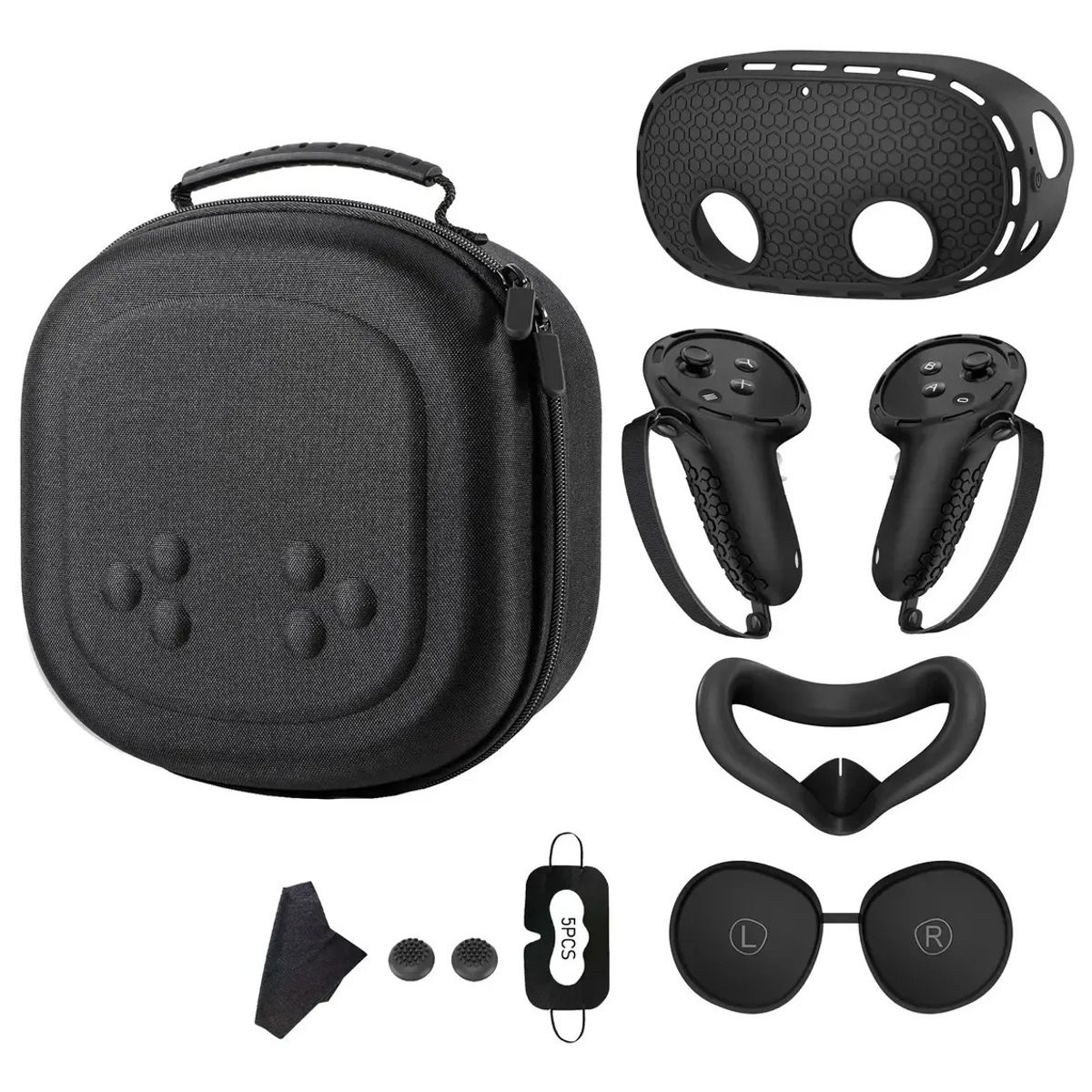 KUANGYE - Estuche De Transporte Y Accesorios Compatible Con Meta Quest 3s