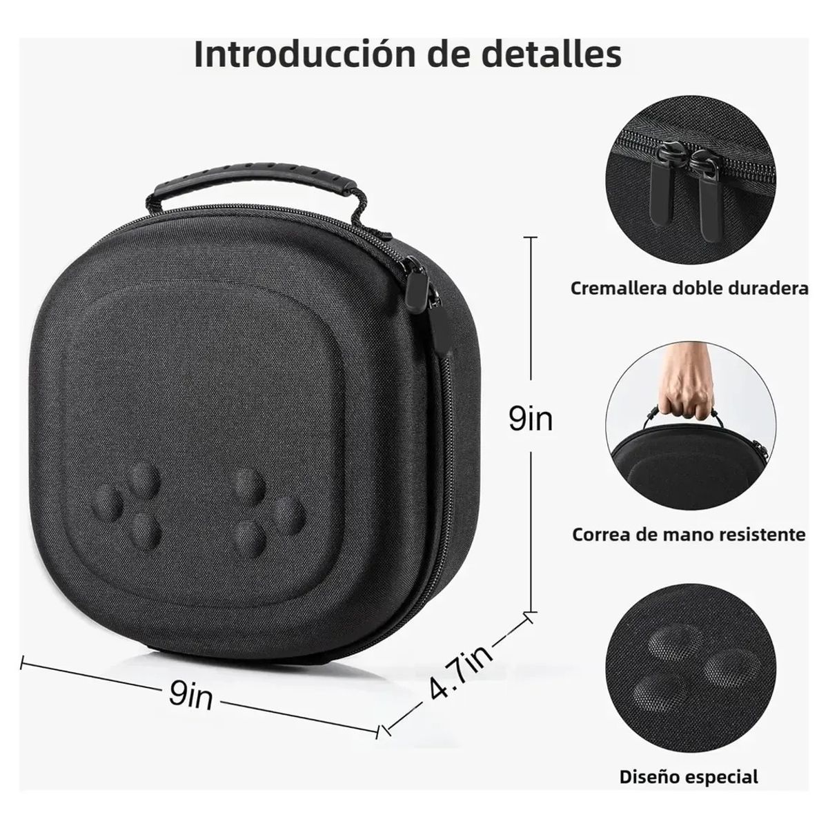 KUANGYE - Estuche De Transporte Y Accesorios Compatible Con Meta Quest 3s