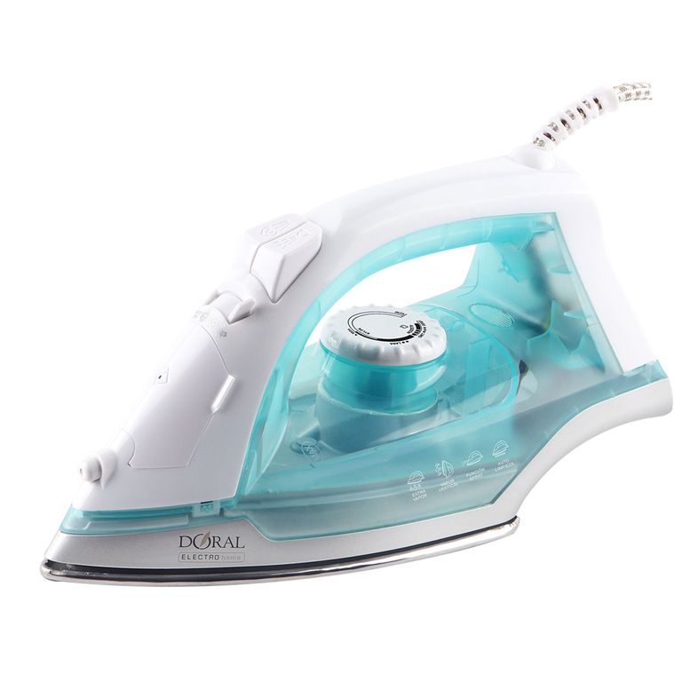 DORAL PLANCHA ELECTRICA SINGAPUR TURQUESA 1300W