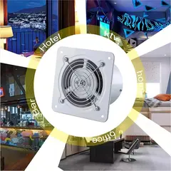 GENERICO - Extractor De Aire Industrial 12 Pulgadas 300mm 120w Color Blanco