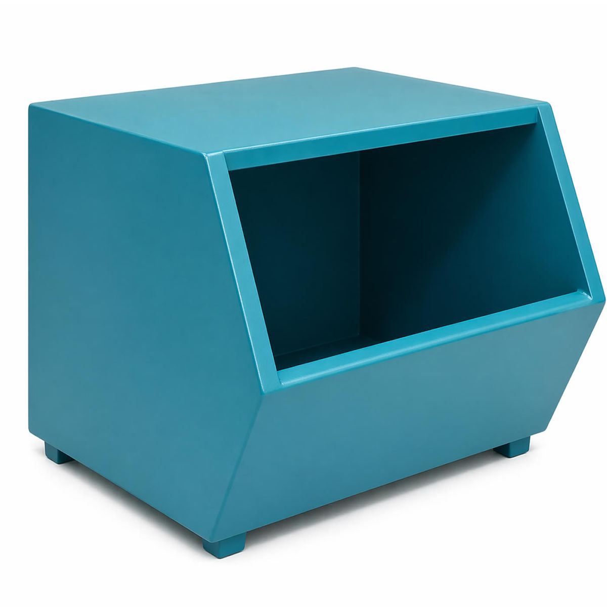 DECORACION CREATIVA - Caja Apilable Exa Cover madera lacada Calipso Apilable