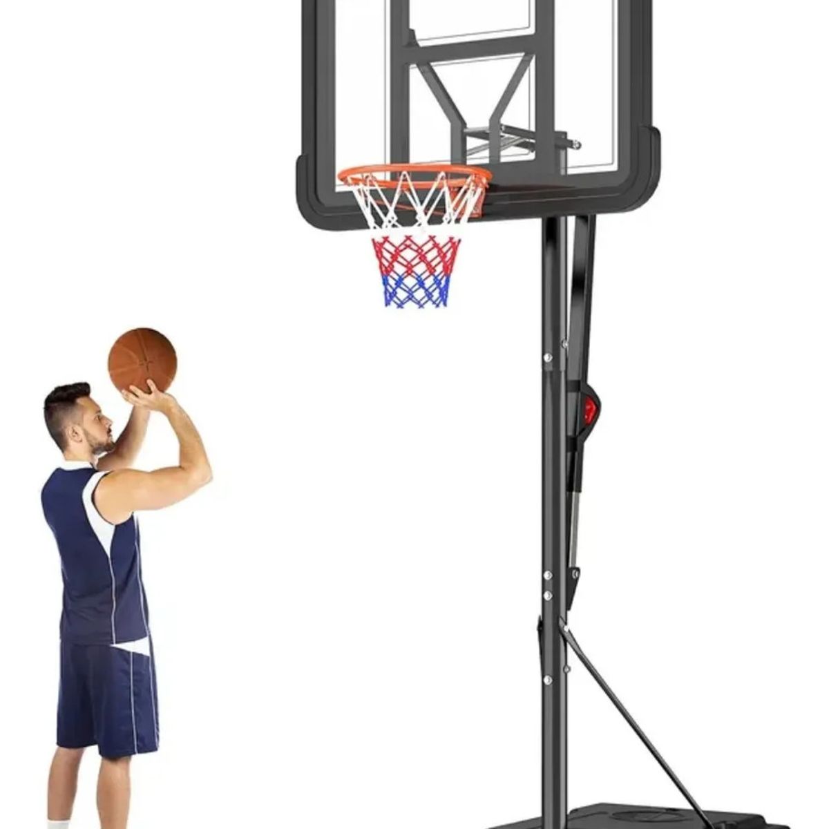 EASY FIT - Aro Basquetball Altura Móvil Regulable Y Portatil