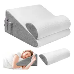 GENERICO - Almohada De Cuña Para Dormir Para Soporte Y Reflujo Ácido