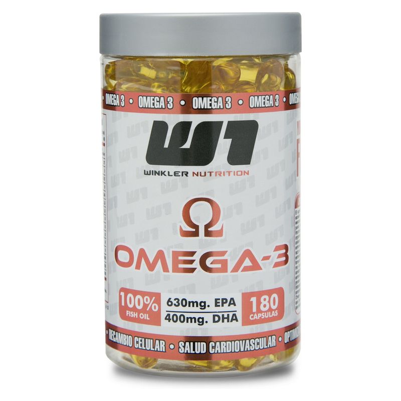 WINKLER NUTRITION - Omega 3 - 180 Cápsulas
