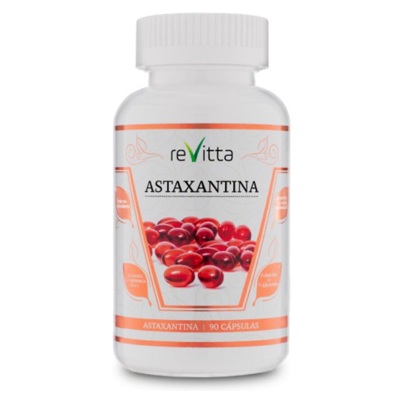 REVITTA WELLNESS - Potente Antioxidante Astaxantina 90 Cápsulas
