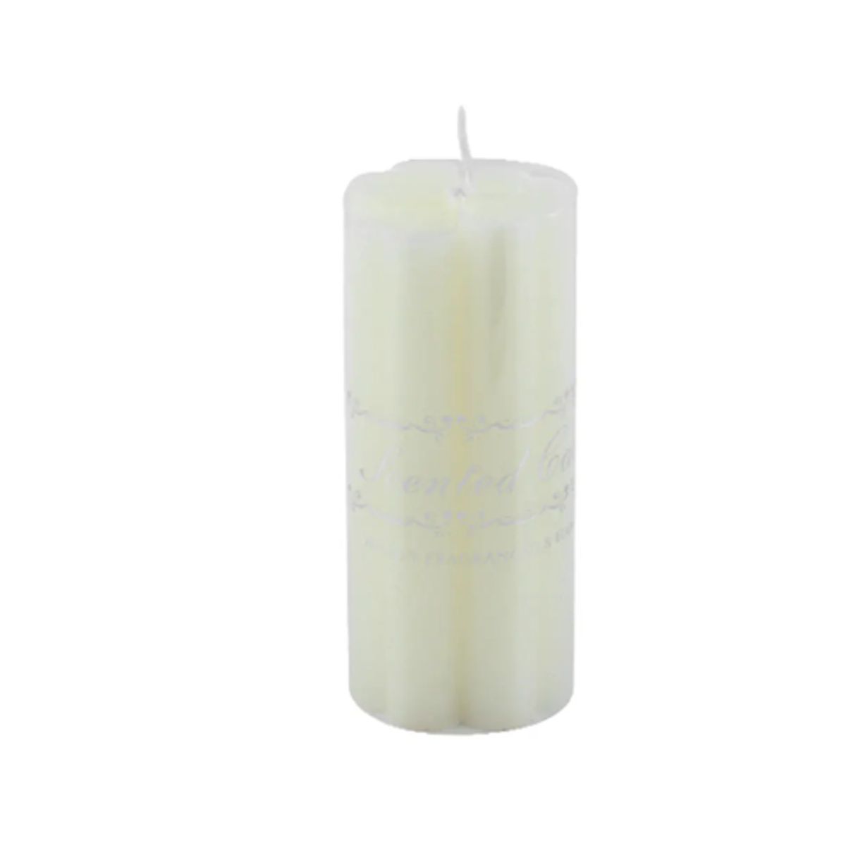 GENERICO - Set 6 Vela Aromática Petalos 10 cm Blanco
