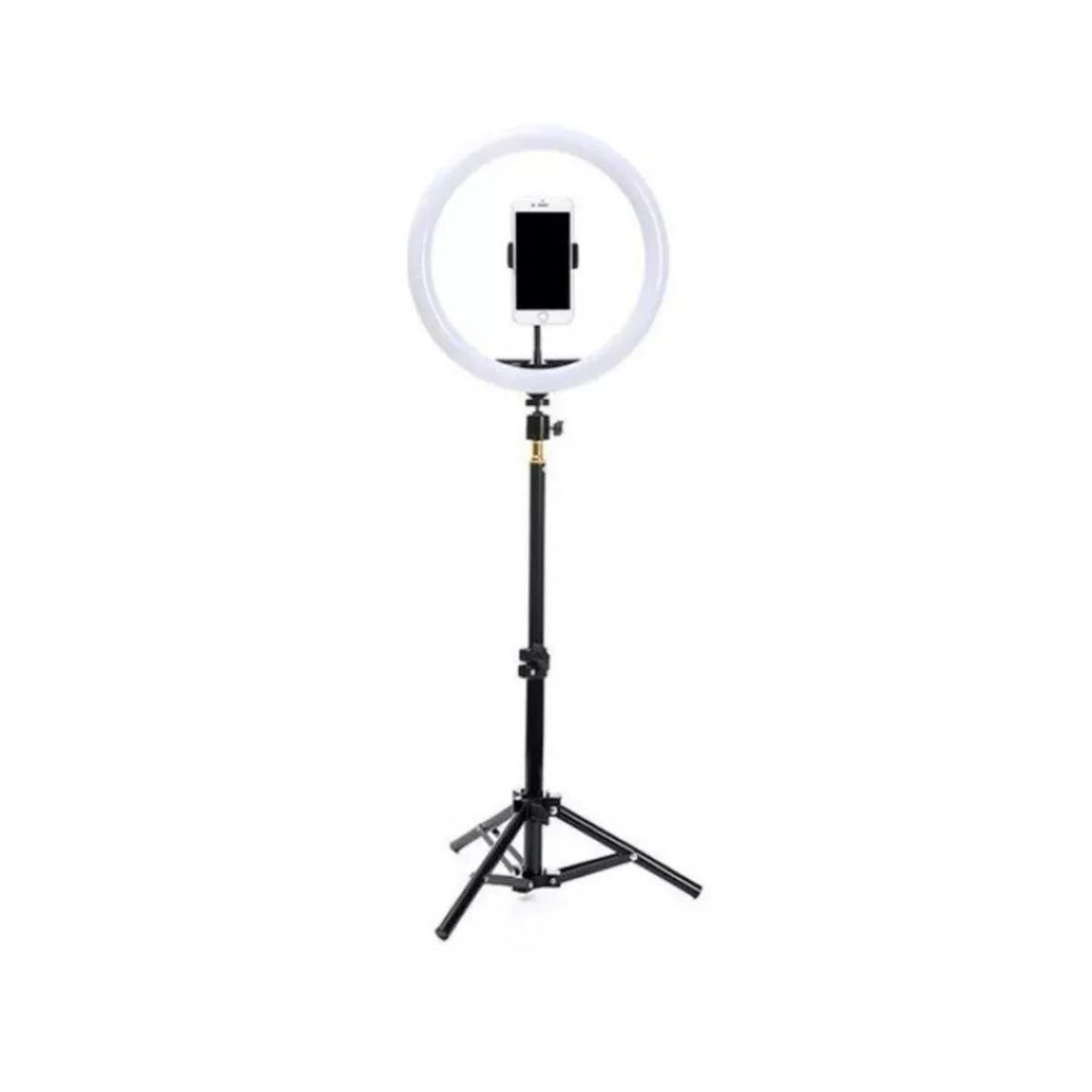 GENERICO - Aro De Luz 26cm Fotografia Iluminacion con Tripode 180cm