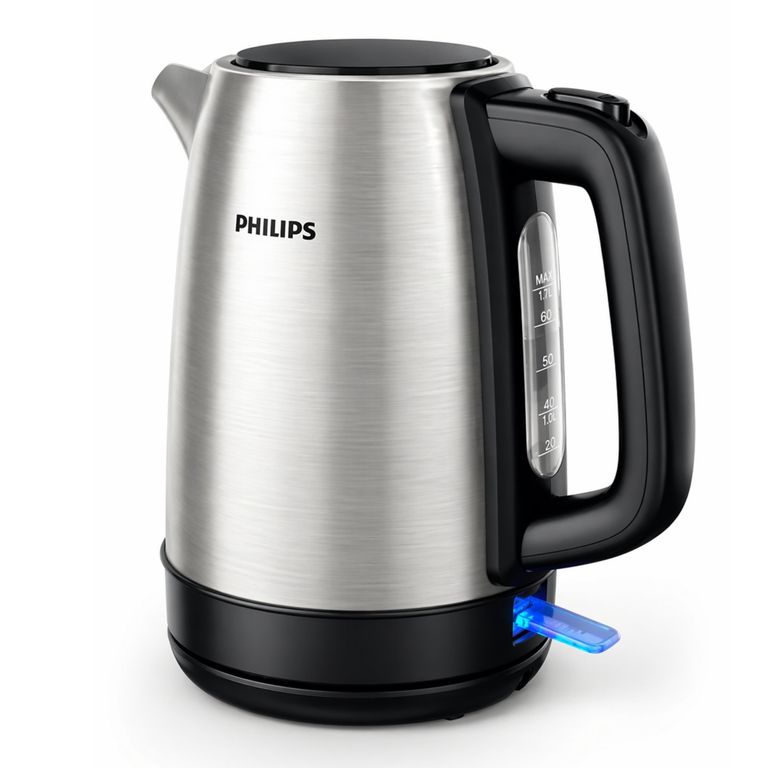 PHILIPS Hervidor 1.7L Acero Inoxidable Base Giratoria 360°