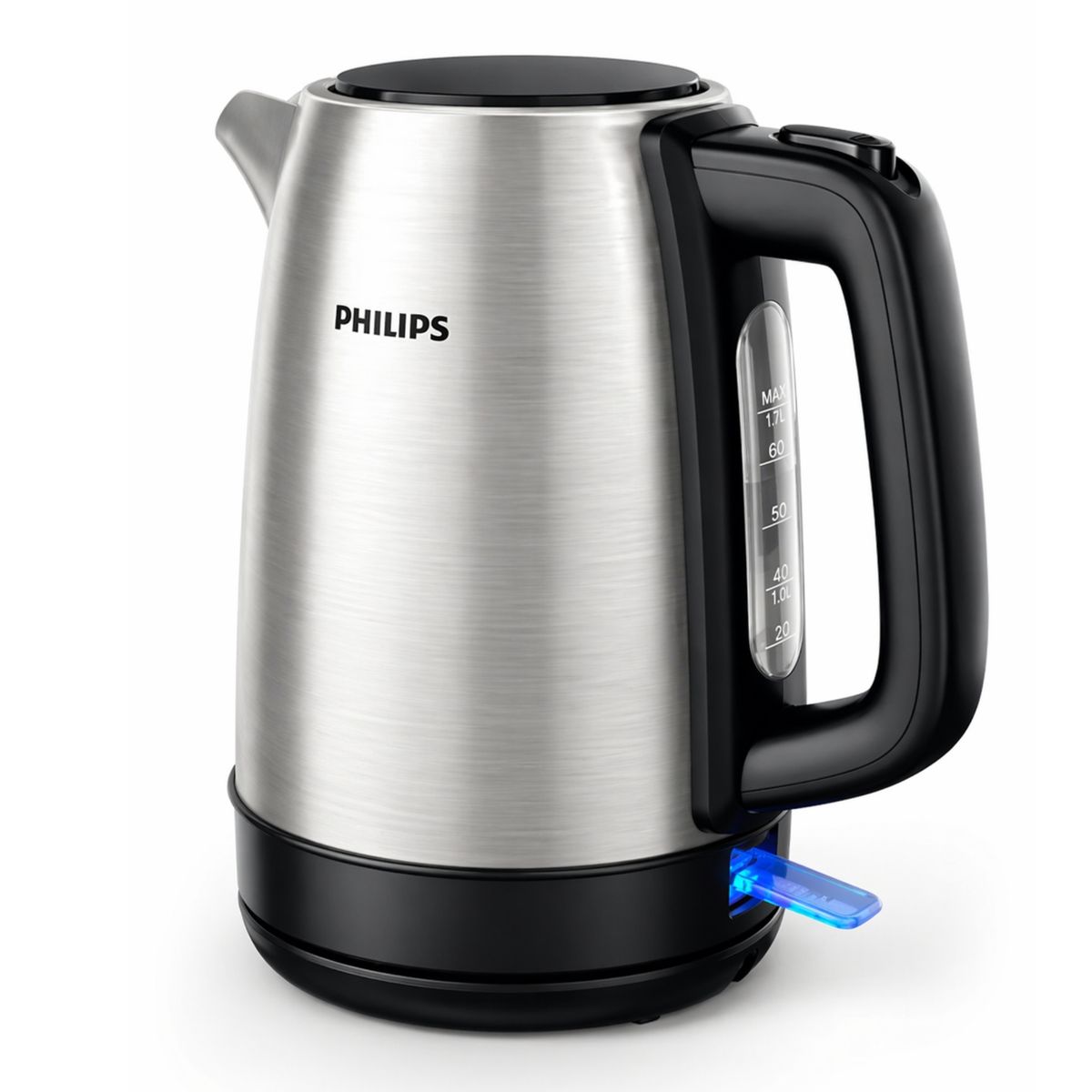 PHILIPS - Hervidor Philips  1.7L Acero Inoxidable Base Giratoria 360°