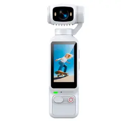 RENVMEXY - Cámara de Mano 4K Portátil 180° Girable para Deporte y VLOG