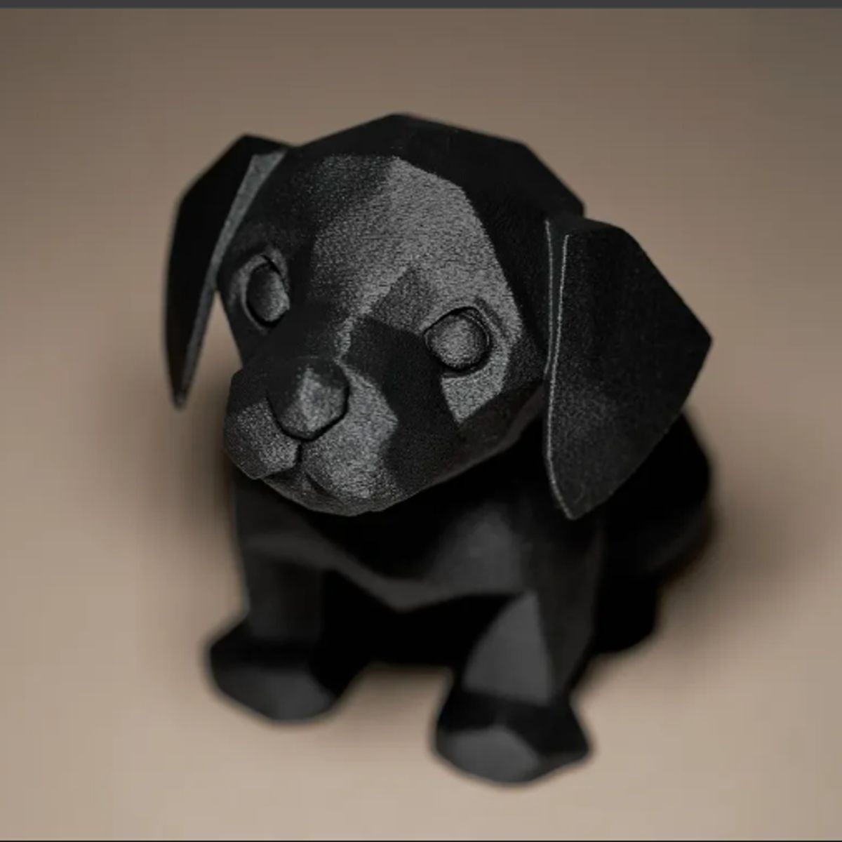 GENERICO - Figura decorativa Lindo Perrito Negro