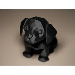 GENERICO - Figura decorativa Lindo Perrito Negro
