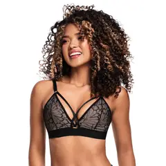 LAURA - SOSTEN BRALETTE CON ENCAJE ROMÁNTICO 10158032B0756
