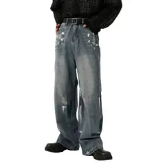 CRUSEC - Pantalón Grunge Cargo Unisex Estética Urbana De Pista