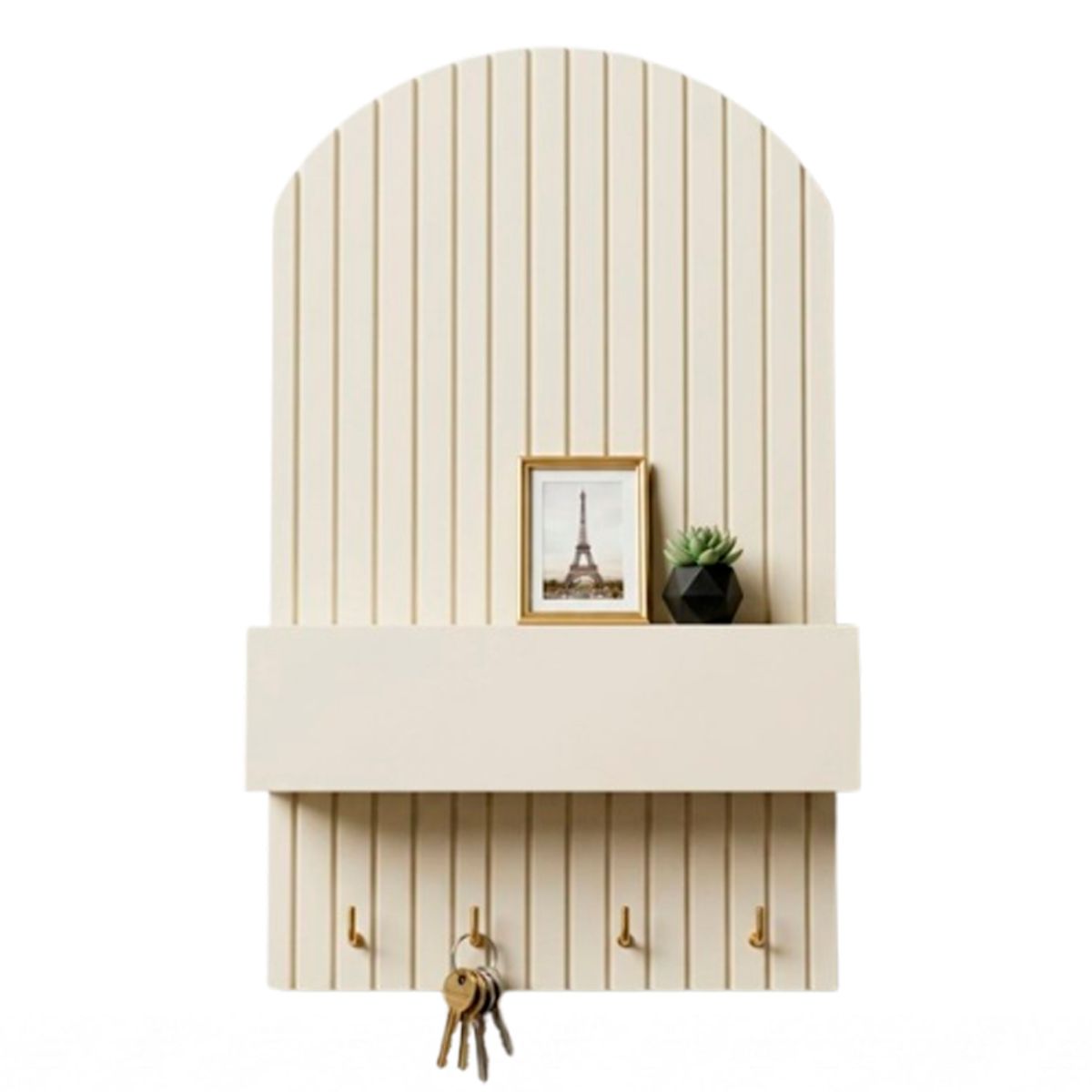 WAKESHOME - Repisa Organizador Soporte de Pared para Llaves