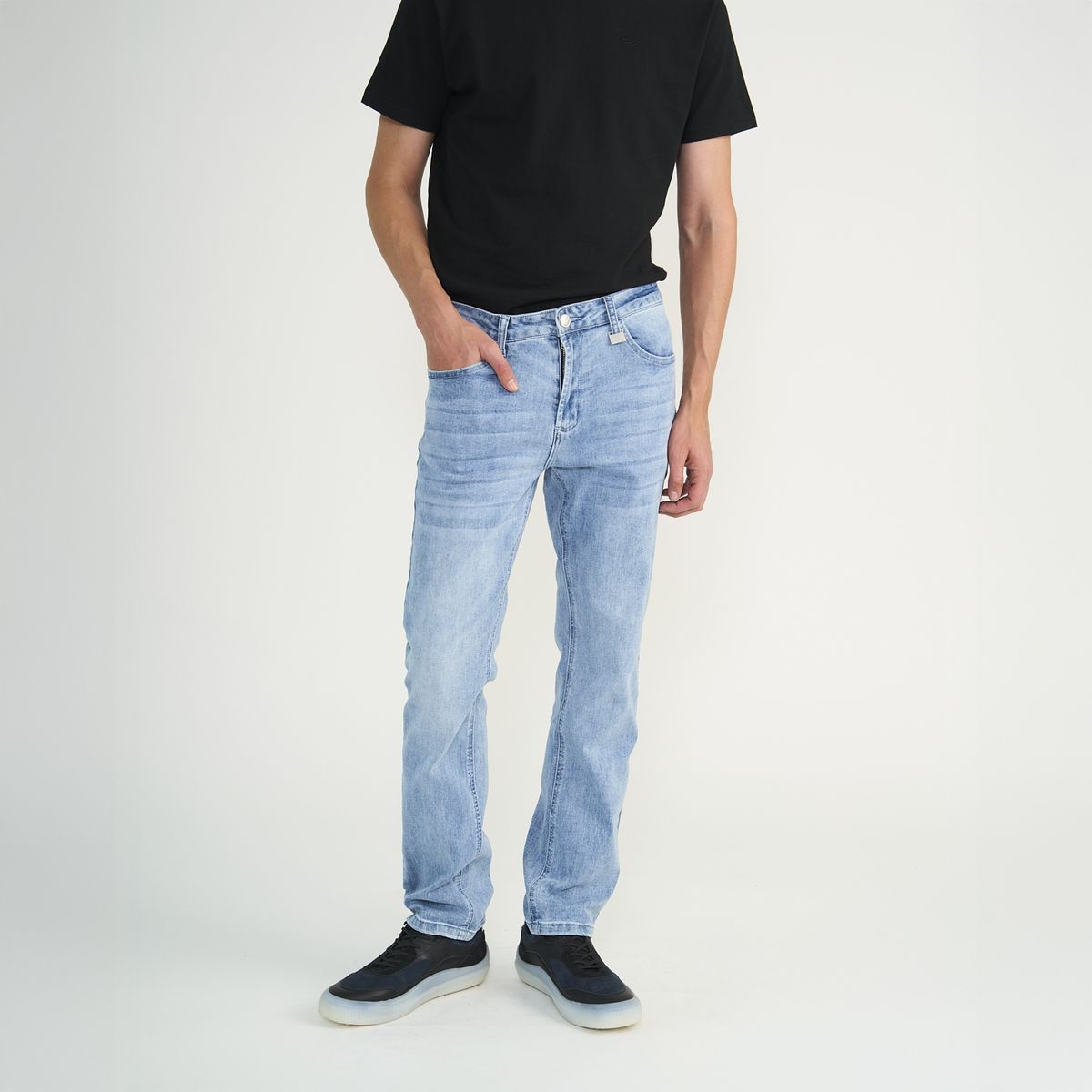 ELLUS - Ellus Jeans Hombre Straight Tiro Medio