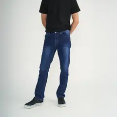 ELLUS - Jeans Hombre Straight Tiro Medio