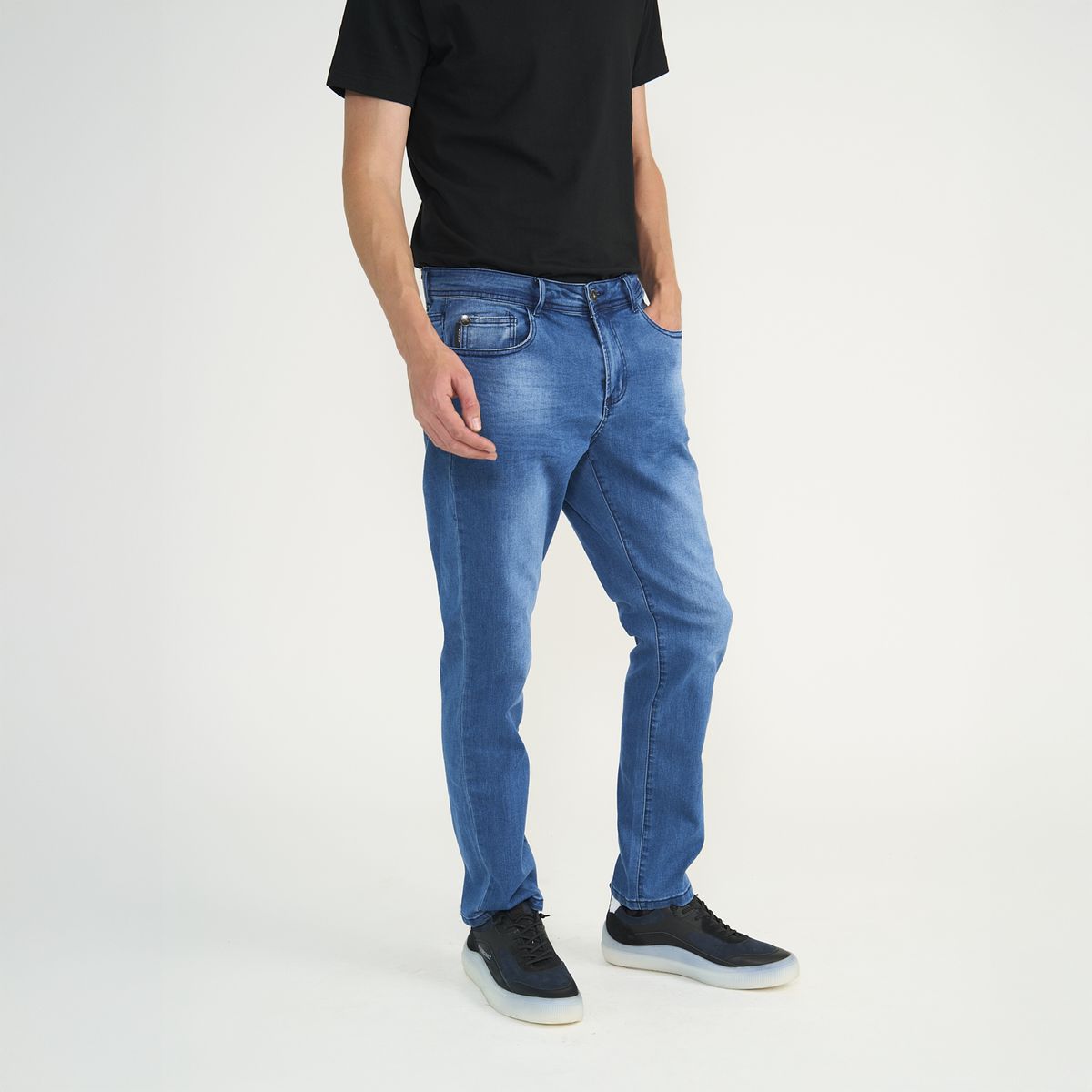 ELLUS - Ellus Jeans Hombre Slim Tiro Medio