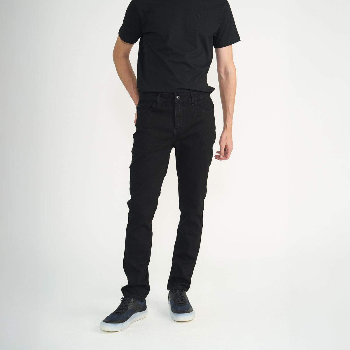 ELLUS - Ellus Pantalón Hombre Slim Tiro Medio
