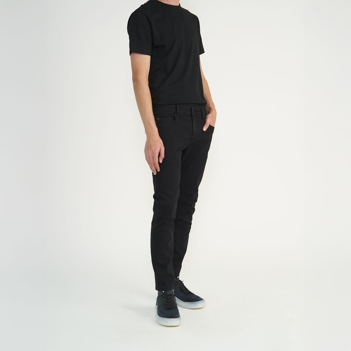 ELLUS - Ellus Pantalón Hombre New Skinny Tiro Bajo